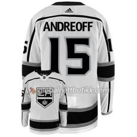 Los Angeles Kings Hockeydrakt ANDY ANDREOFF 15 Hvit Adidas Authentic - Herre